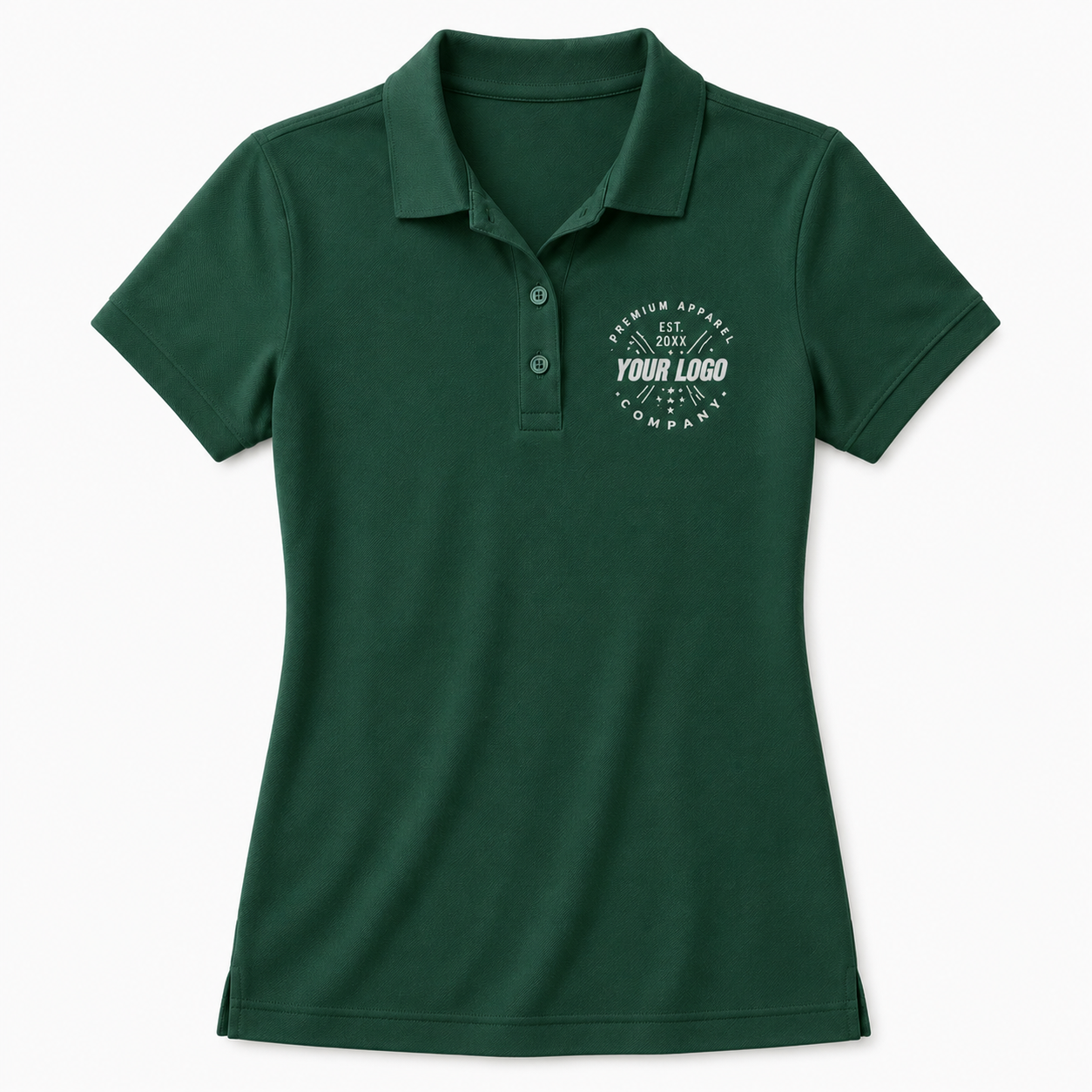 Ladies Polo Shirt with Logo – Professional Women’s Uniform Polo