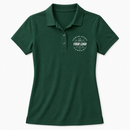 Ladies Polo Shirt with Logo – Professional Women’s Uniform Polo