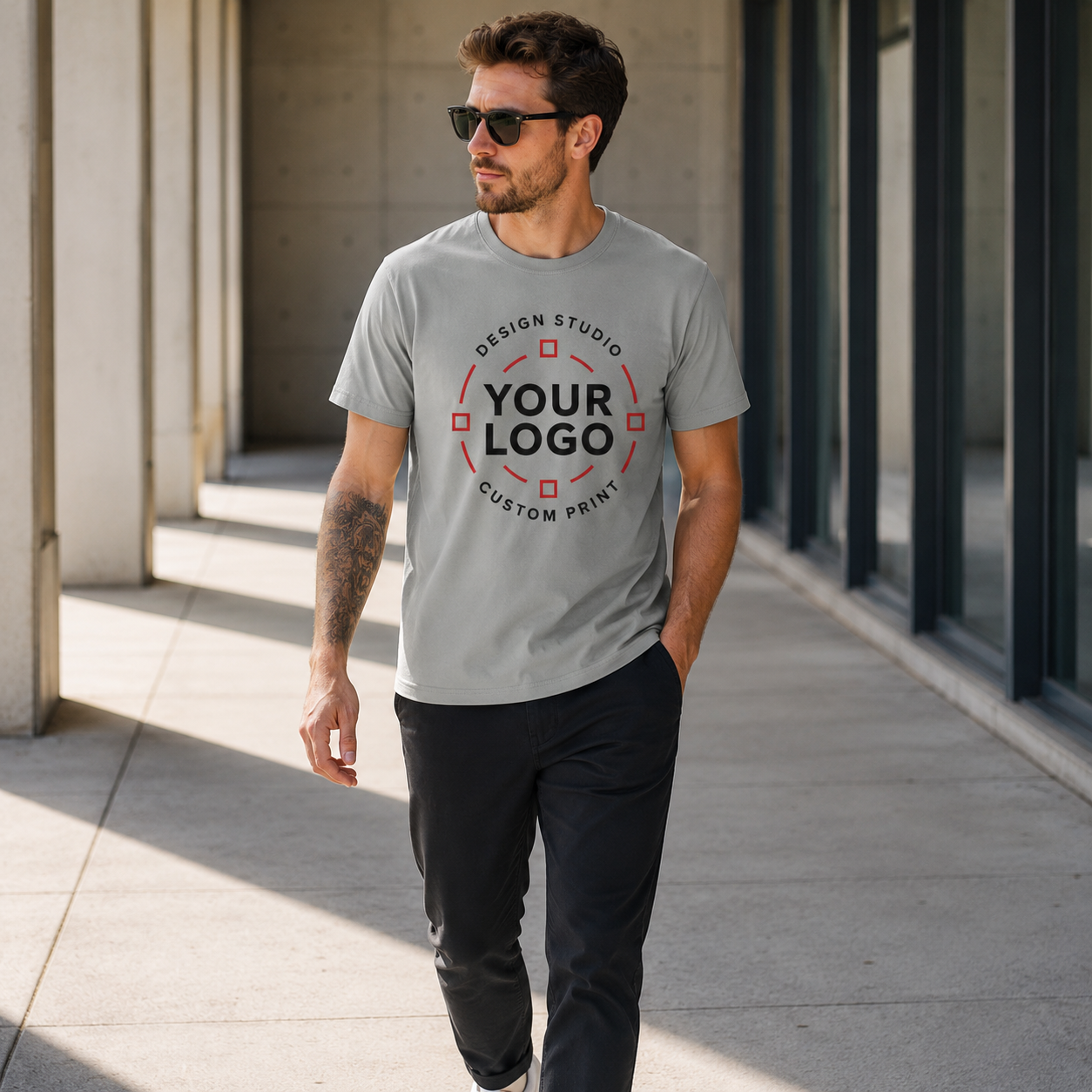 Carhartt Sun Defender T-Shirt with Logo – UPF 50+ Performance Work Tee
