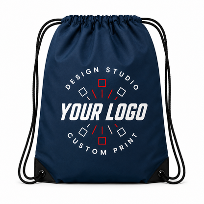 Durable Recycled rPET Drawstring Sport Bag with Custom Logo