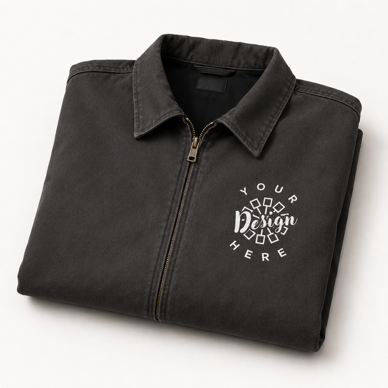 Custom Dickies Work Jacket with Logo – WJ40 Full-Zip Corporate Workwear Jacket