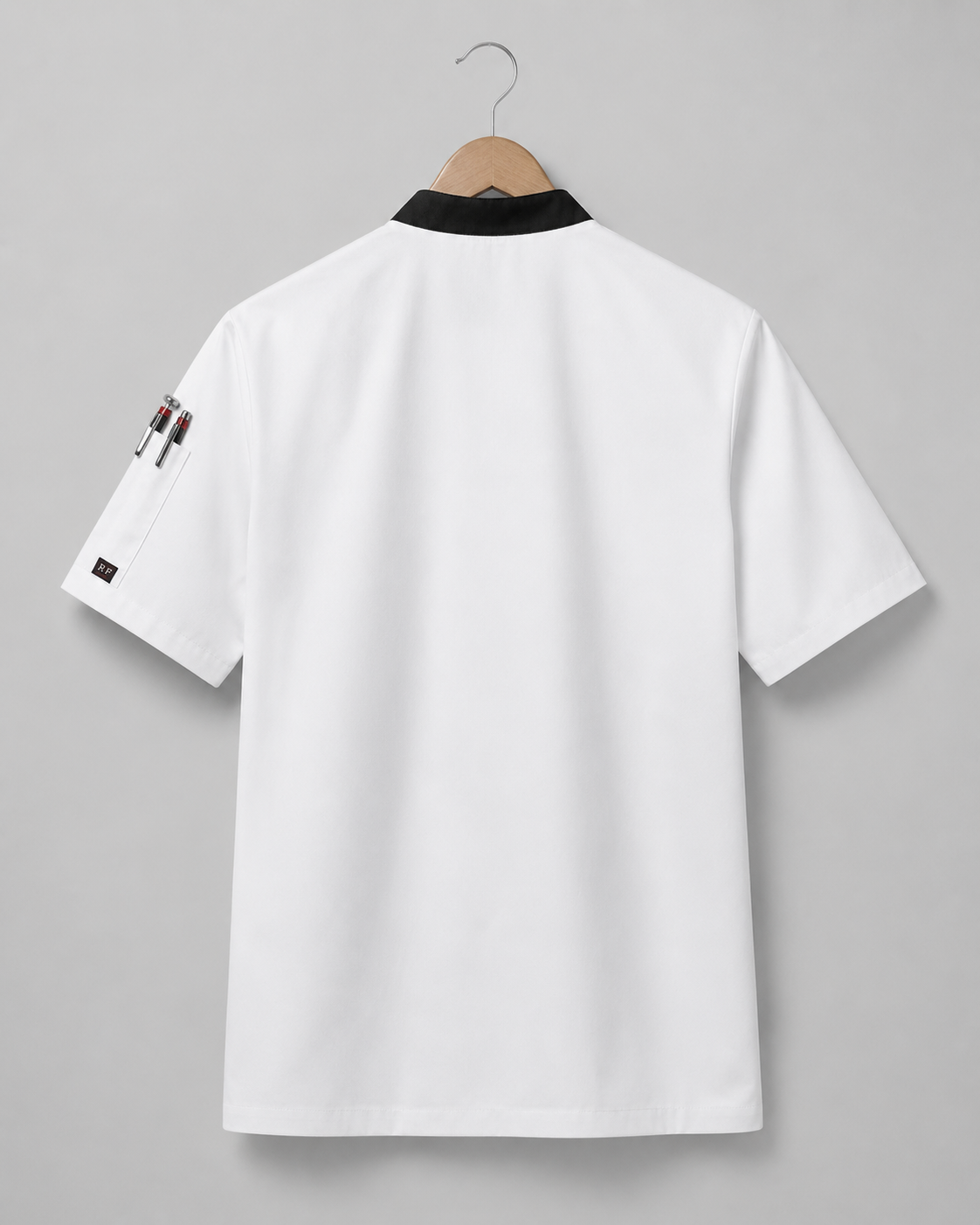 Short Sleeve Chef Jacket – Embroidered Restaurant Chef Coat with Logo