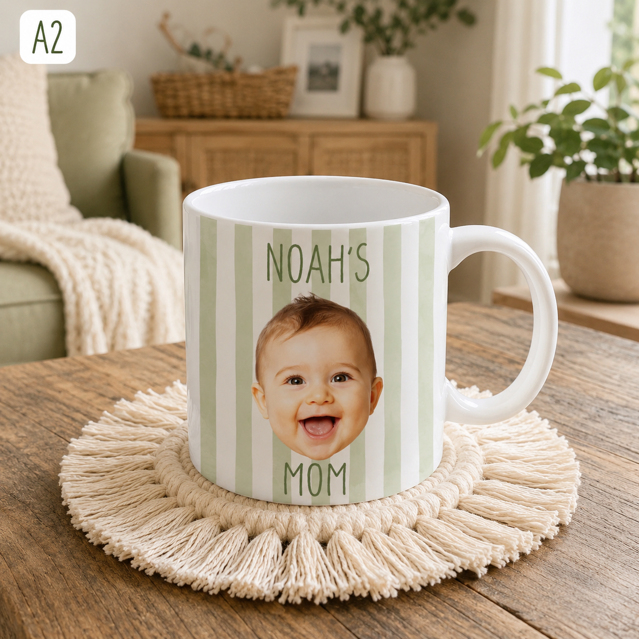 Personalized Baby Photo Mug