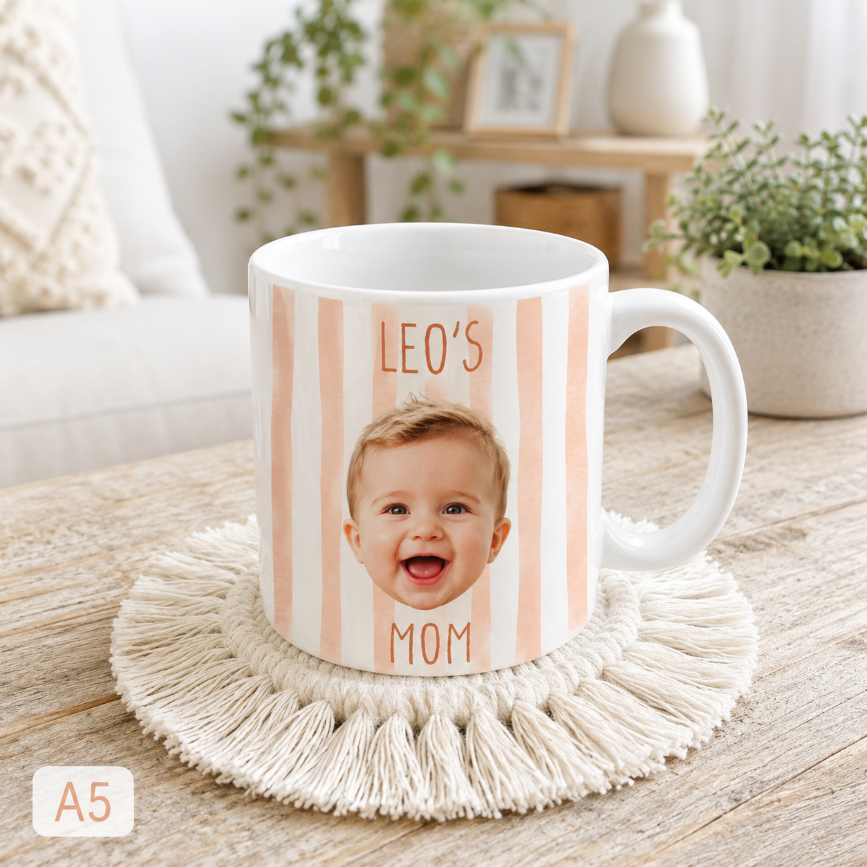 Personalized Baby Photo Mug