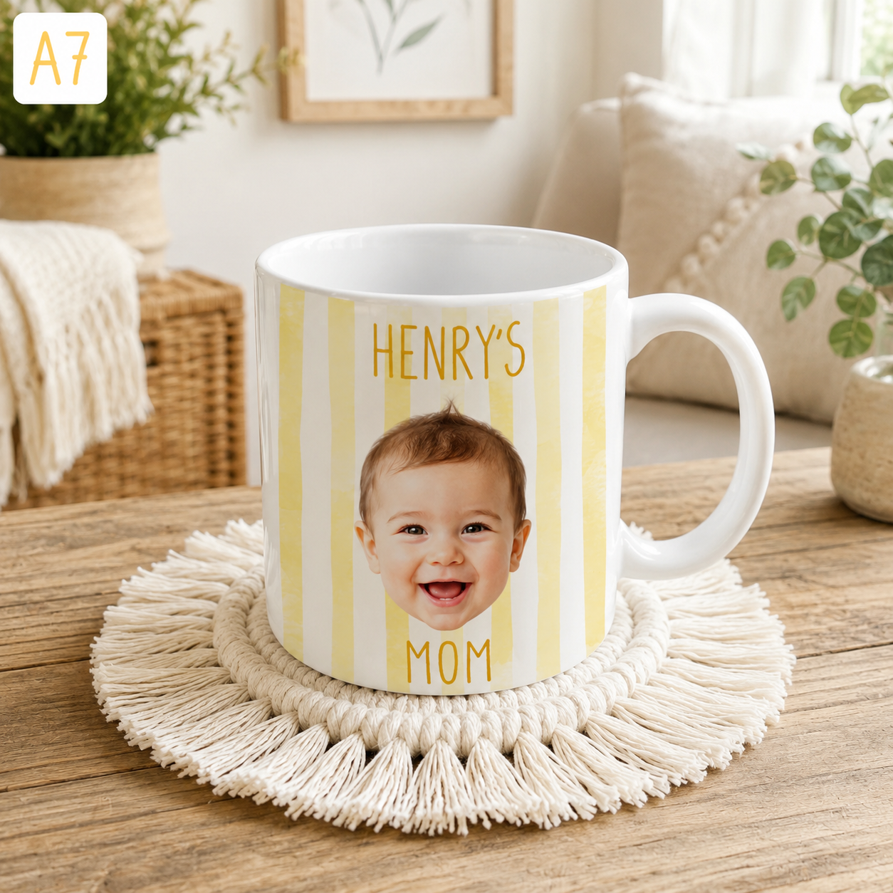 Personalized Baby Photo Mug