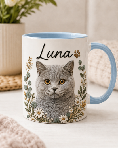 Custom Pet Portrait Mug