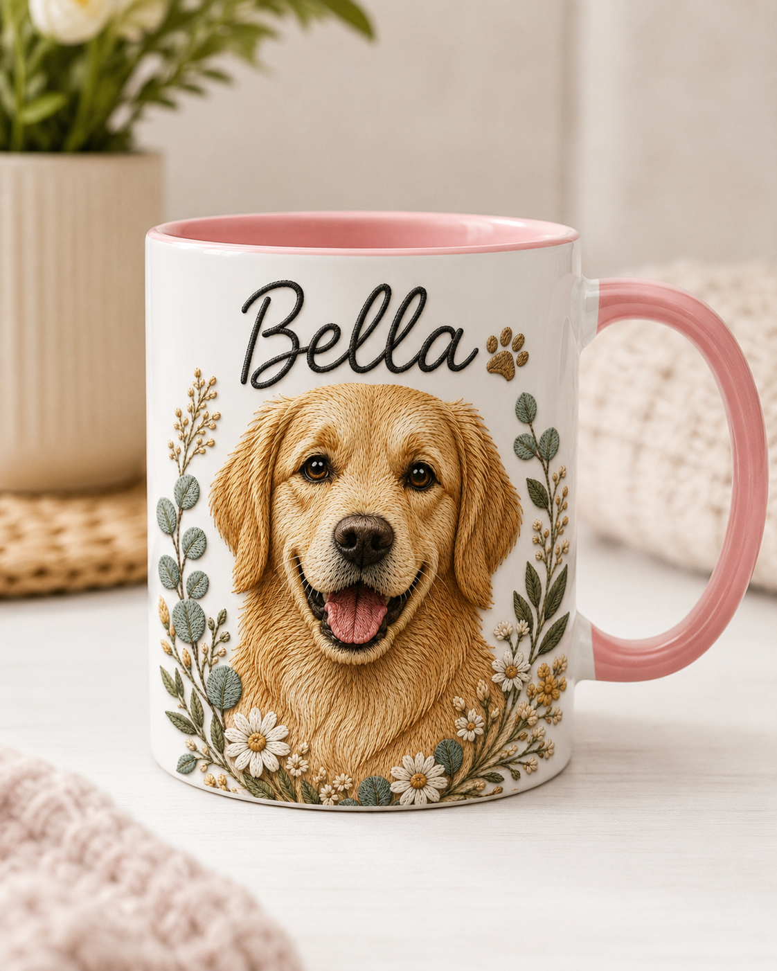 Custom Pet Portrait Mug