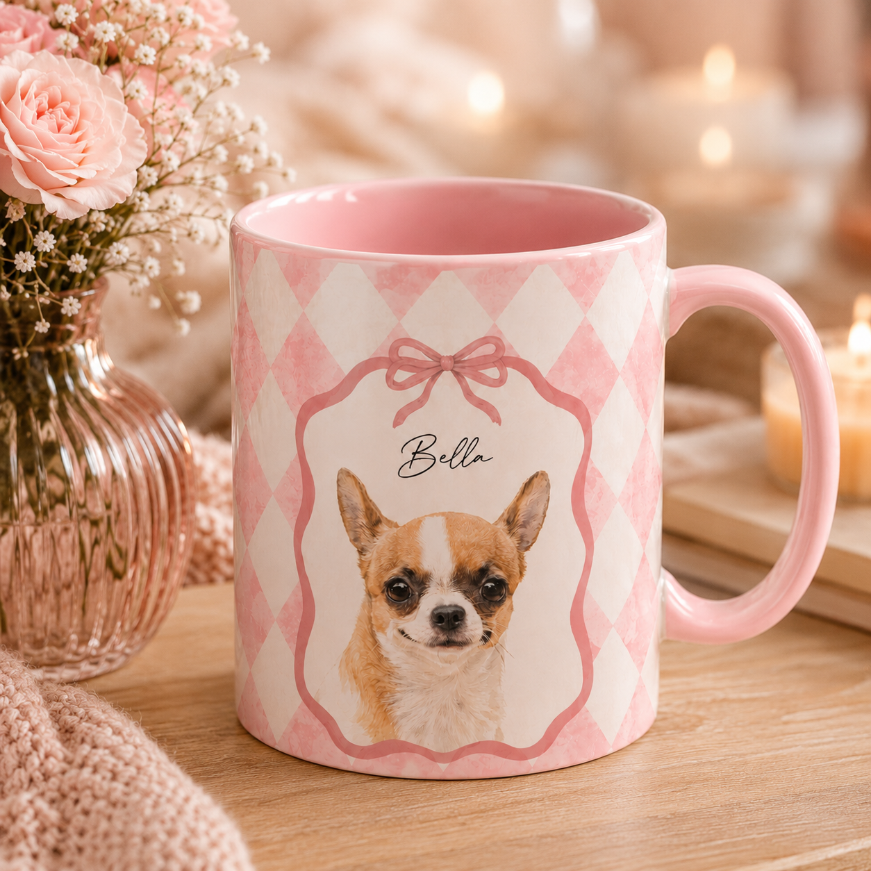 Personalized Dog Cat Name Mug