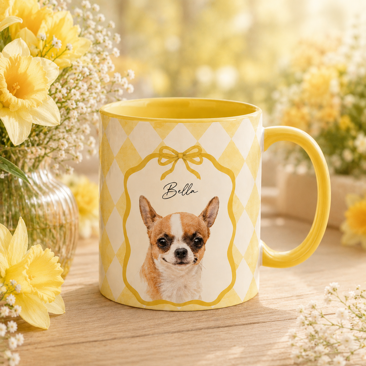 Personalized Dog Cat Name Mug