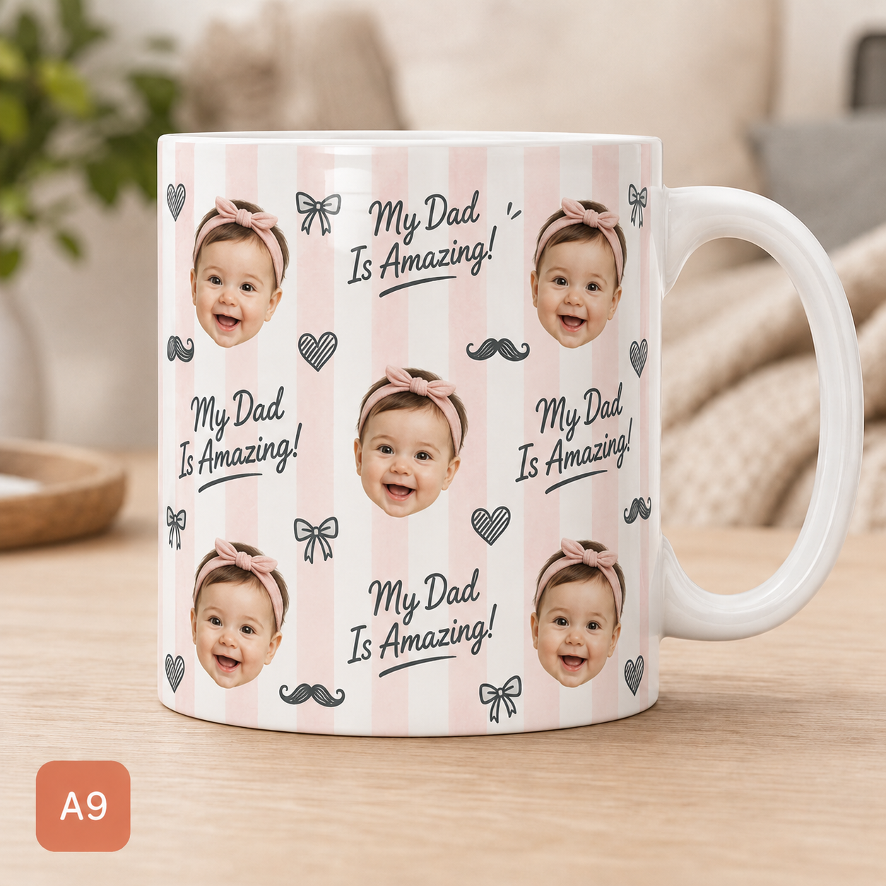 Custom Baby & Pet Photo Mug