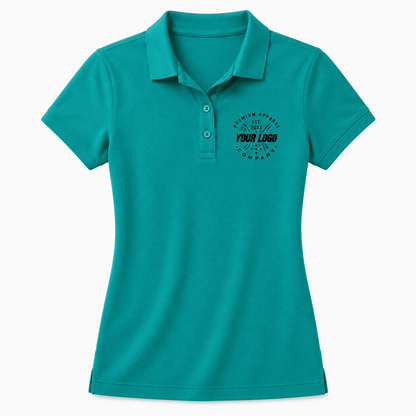 Ladies Polo Shirt with Logo – Professional Women’s Uniform Polo