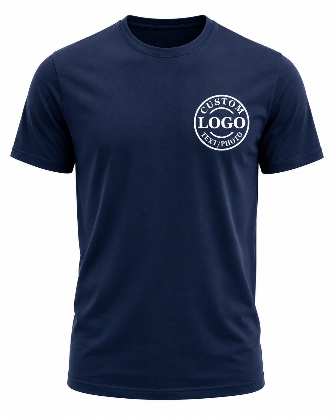 Custom Logo T-Shirt – Personalized Front & Back Print for Teams