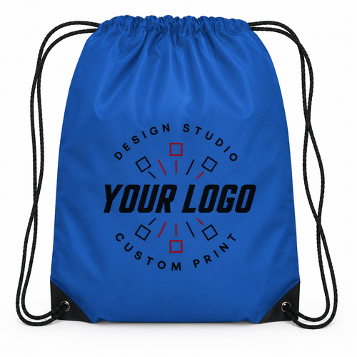 Durable Recycled rPET Drawstring Sport Bag with Custom Logo