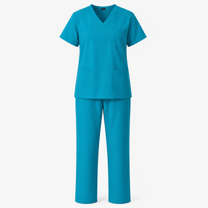Personalized Medical Scrub Set – Embroidered Healthcare Uniform with Name or Logo