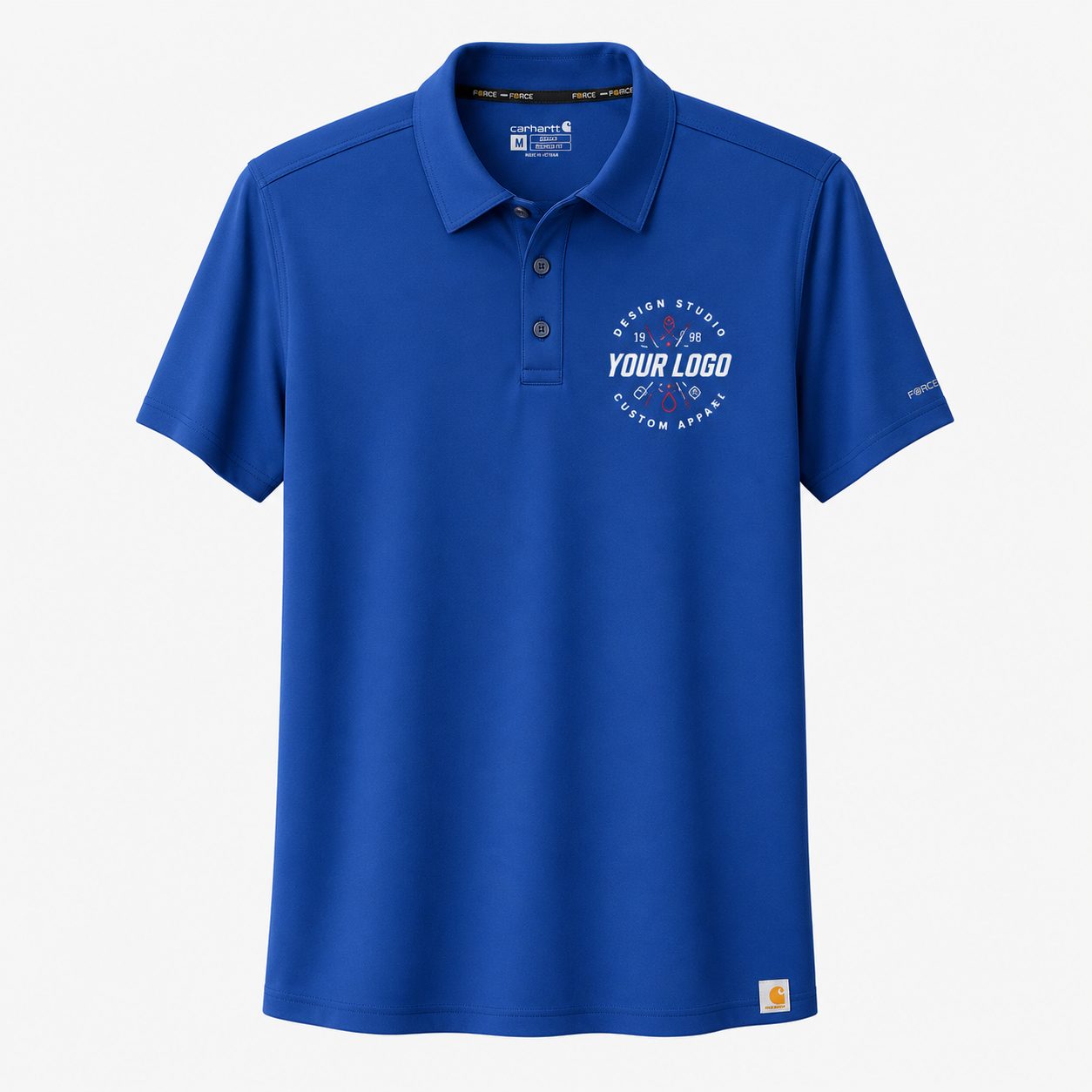 Carhartt Force Polo with Logo – Snag-Resistant Pocket Work Polo