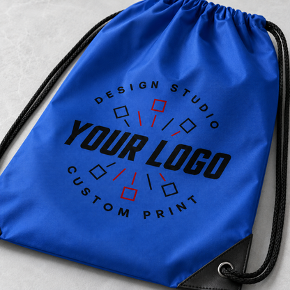 Durable Recycled rPET Drawstring Sport Bag with Custom Logo