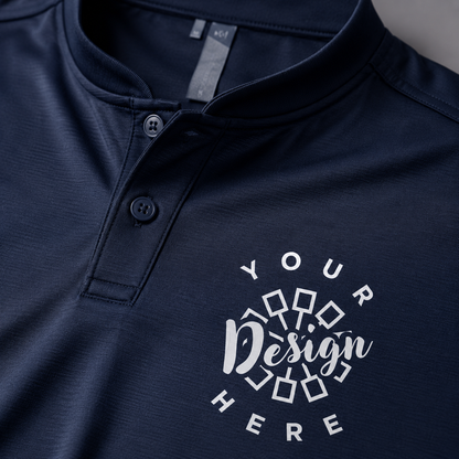 Logo Golf Polo Shirt – Sport Collar Uniform for Teams & Corporate Events