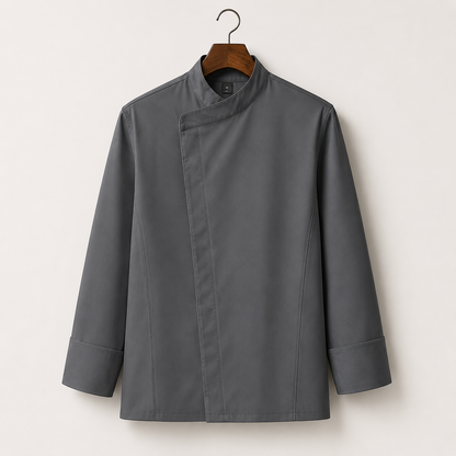 Custom Restaurant Chef Jacket – Embroidered Executive Chef Coat with Logo