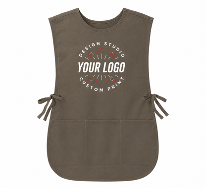 Port Authority Cobbler Apron – Custom Logo Tabard Apron with Three Pockets