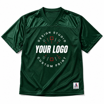 Logo Football Jersey – Stadium Replica Team Uniform Shirt
