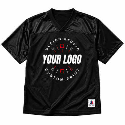 Logo Football Jersey – Stadium Replica Team Uniform Shirt