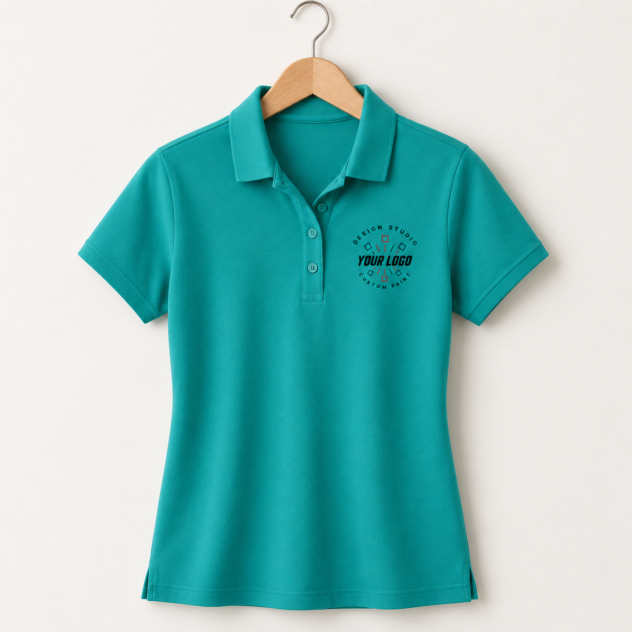 Ladies Polo Shirt with Logo – Professional Women’s Uniform Polo