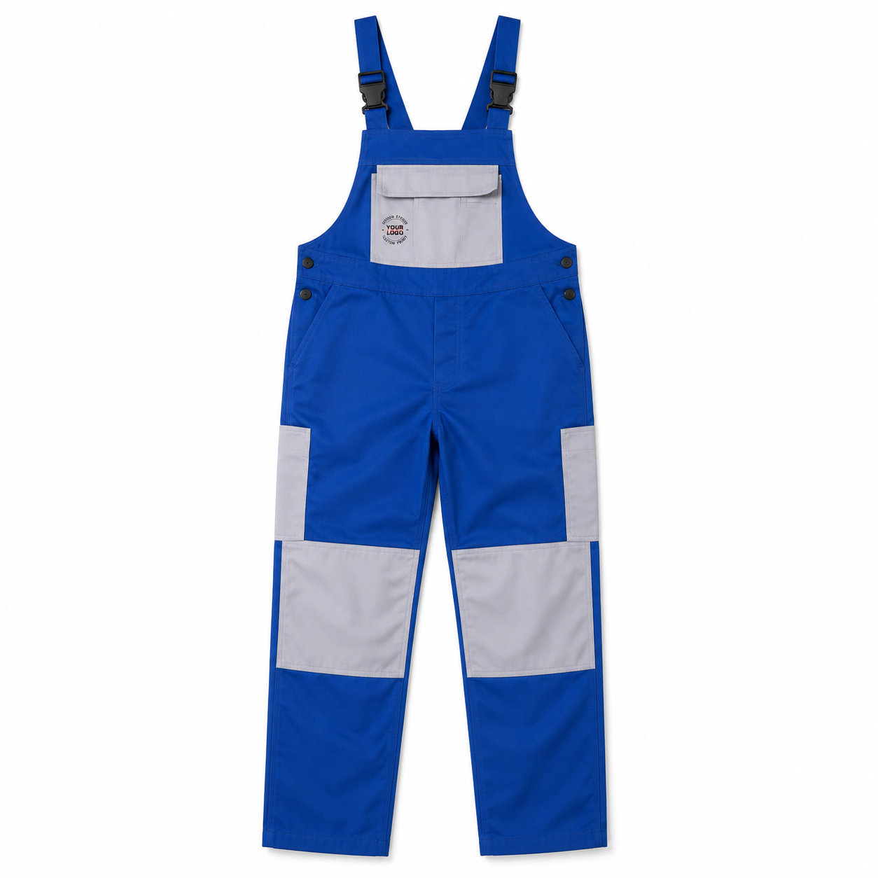 Cleaning Bib Overall Uniform with Logo – Professional Janitorial Workwear