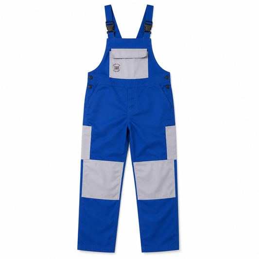 Cleaning Bib Overall Uniform with Logo – Professional Janitorial Workwear