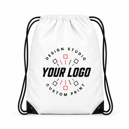 Durable Recycled rPET Drawstring Sport Bag with Custom Logo