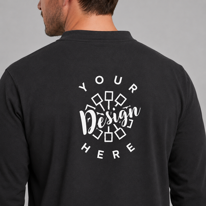 Custom FR Henley Shirt with Logo – Portwest FR32 Flame Resistant Work Shirt