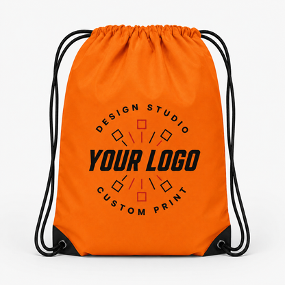 Durable Recycled rPET Drawstring Sport Bag with Custom Logo