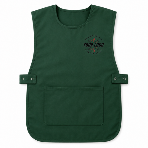 House Cleaning Apron with Logo – Professional Maid Service Uniform