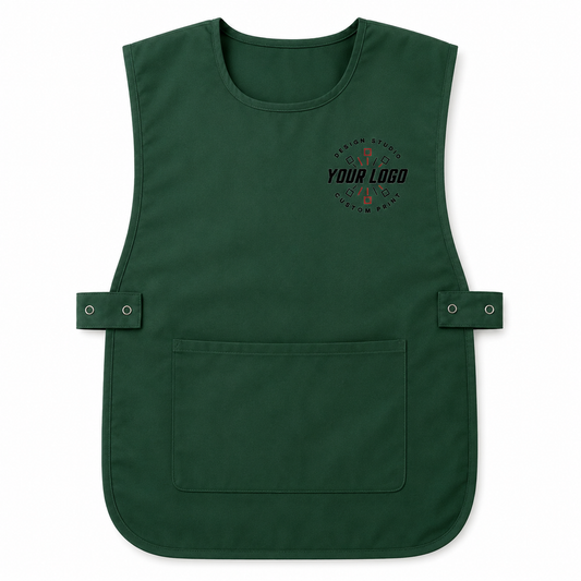 House Cleaning Apron with Logo – Professional Maid Service Uniform