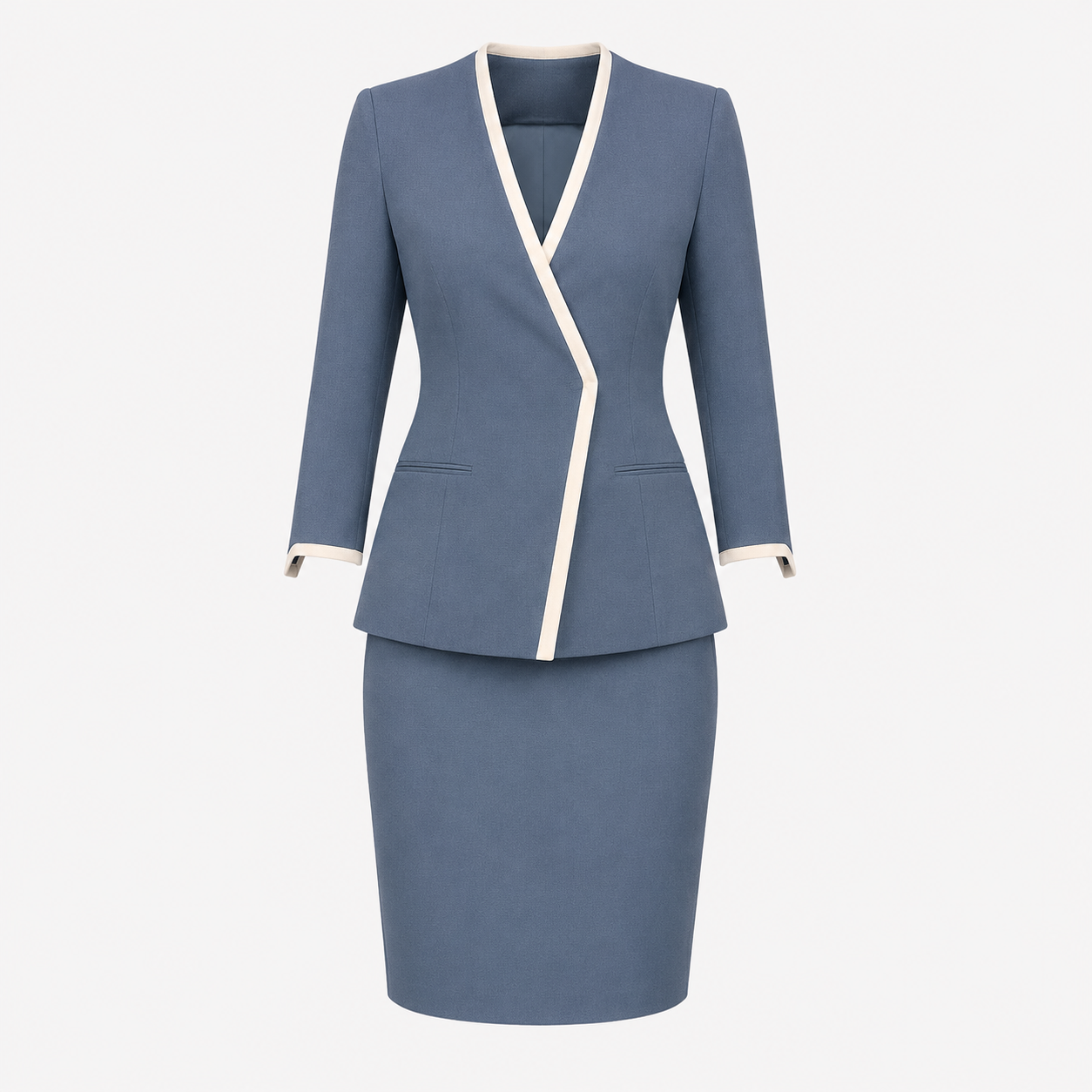 Women’s Spa Receptionist Uniform Set with Logo – Luxury Salon Front Desk Outfit