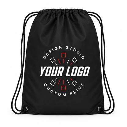 Durable Recycled rPET Drawstring Sport Bag with Custom Logo