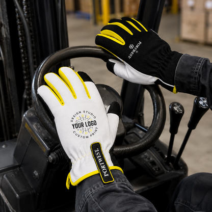 Custom Thermal Work Gloves with Logo – Portwest A776 Leather Palm Cold Weather Gloves