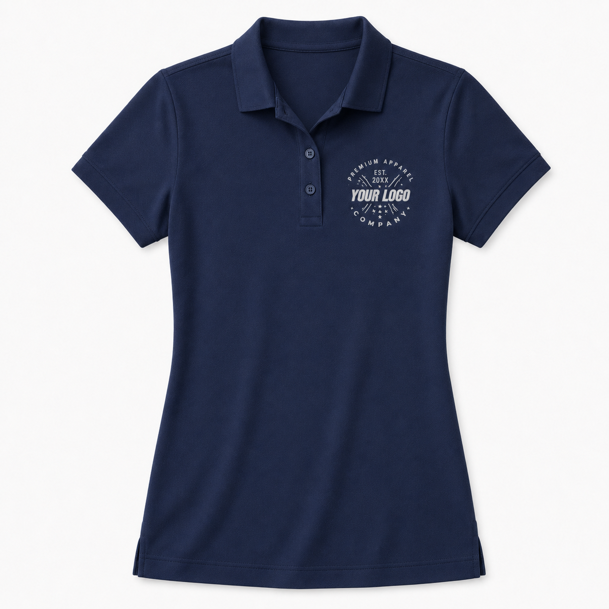 Ladies Polo Shirt with Logo – Professional Women’s Uniform Polo