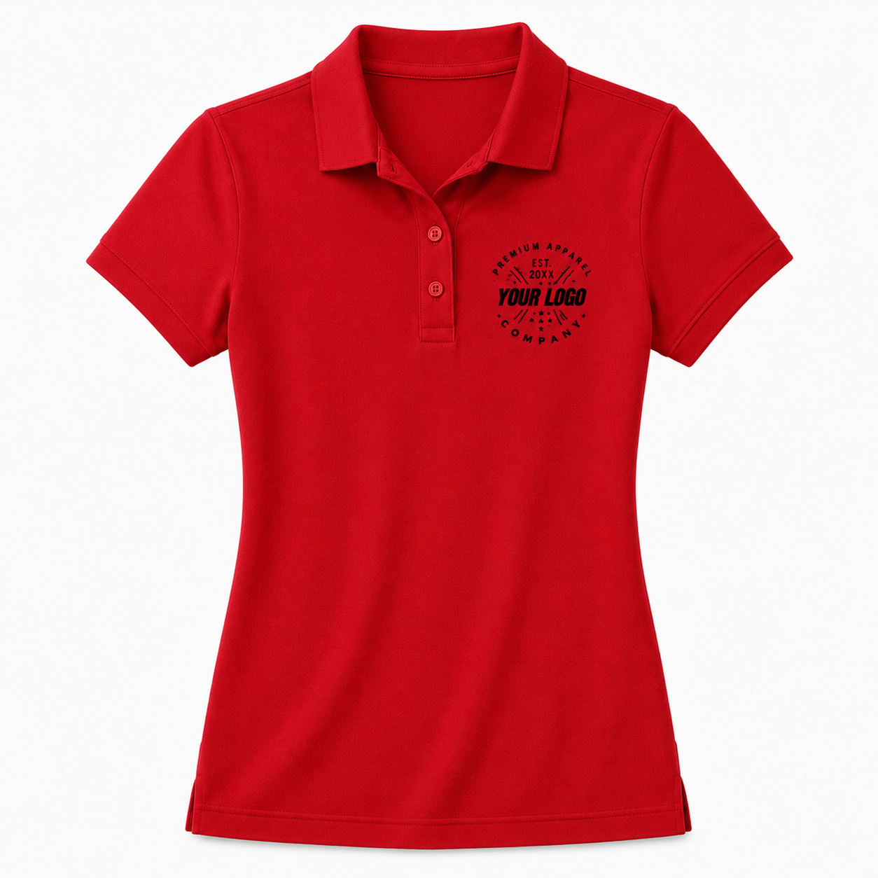 Ladies Polo Shirt with Logo – Professional Women’s Uniform Polo