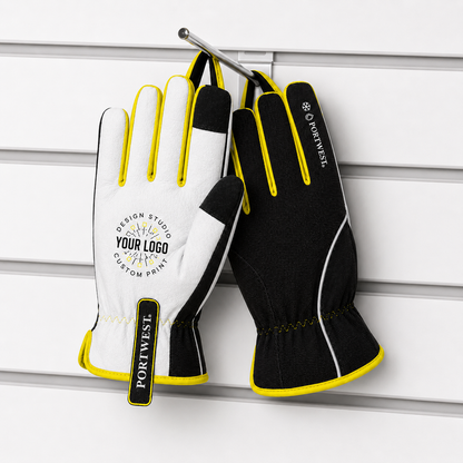 Custom Thermal Work Gloves with Logo – Portwest A776 Leather Palm Cold Weather Gloves