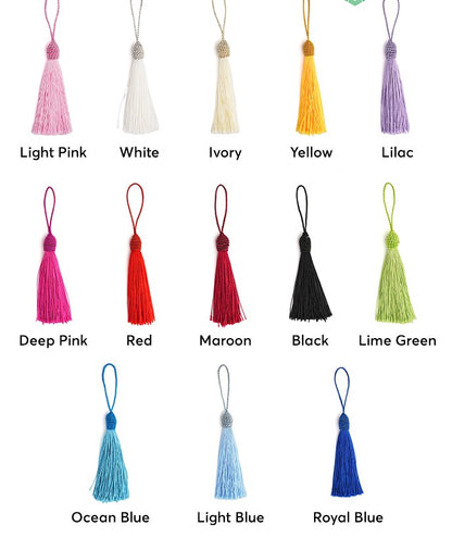 Acrylic Suncatcher Bookmark with Tassel